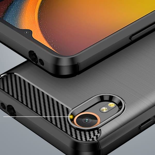 TECH-PRECT TPUCARBON GALAXY XCOVER 7 MUSTA