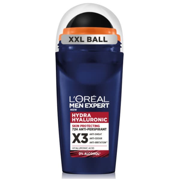 L'Oréal Men Expert Hydra Hyaluronic Antiperspirant 72h roll-on 50ml