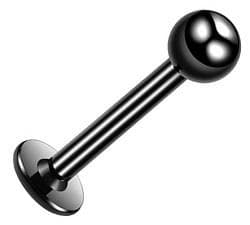 Labret - klassisk svart - L-001 1.2/6/2