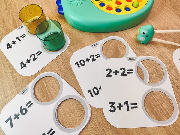 Færdighedsspil - Matematisk træning for små hænder