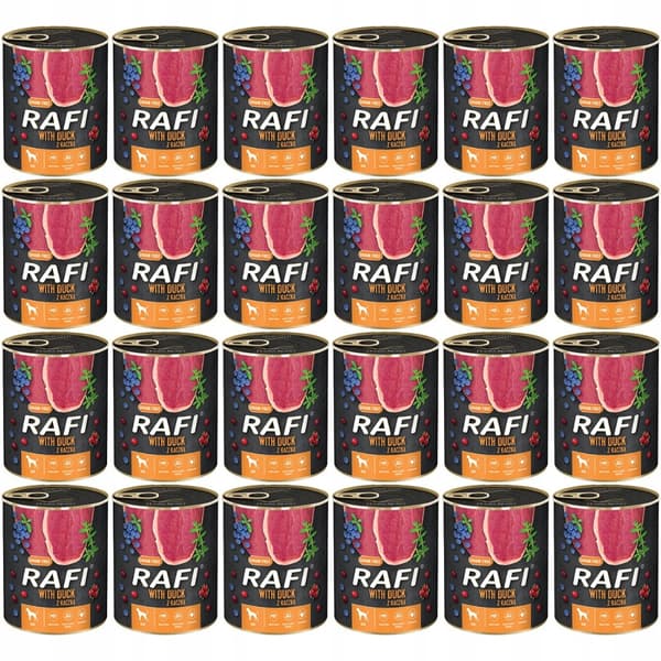 DOLINA NOTECI Rafi vådfoder til hunde 24x800g