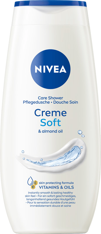 124015 NIVEA Creme Soft Brusegel 250 ml