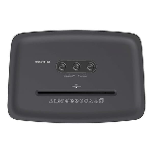 HP ONESHRED 18CC, 25L, ljusgrå dokumentförstörare