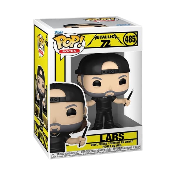 METALLICA - POP Rocks N° 485 - Lars (72S)
