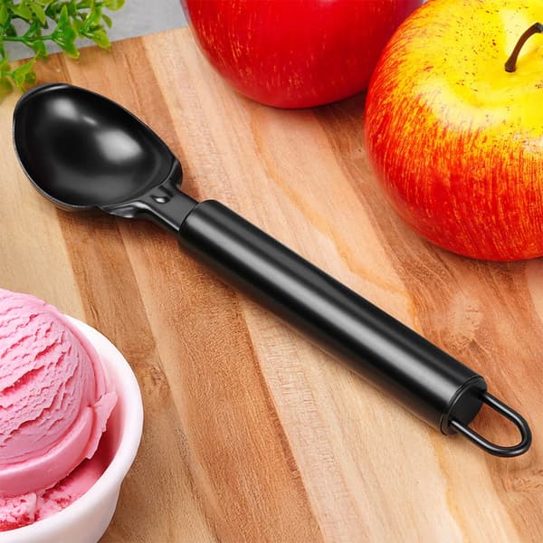 Isbejse i rustfrit stål sort 19 cm