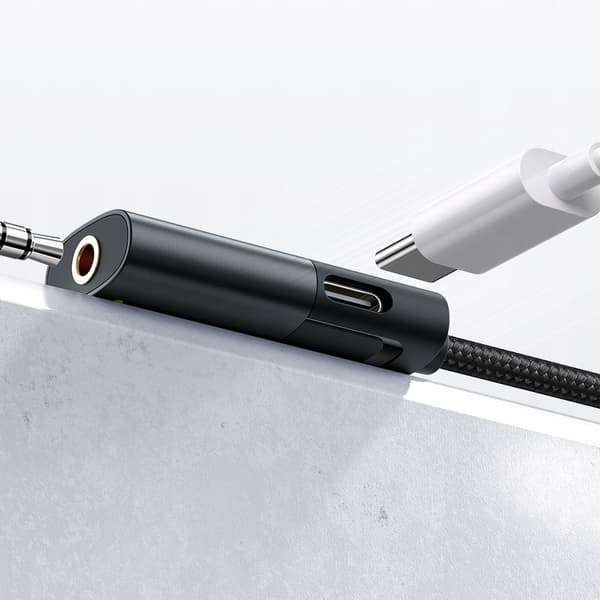 MCDODO USB-C MINI JACK 3,5 MM ADAPTER AUX-KABEL TIL SAMSUNG APPLE DAC