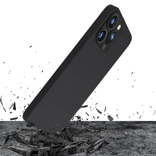 Apple iPhone 15 Pro - 3mk Hardy Silikone MagCase Grafit