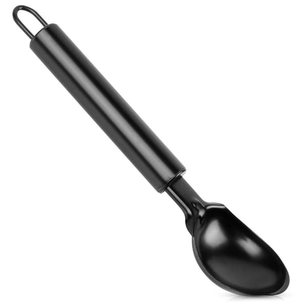 Isbejse i rustfrit stål sort 19 cm