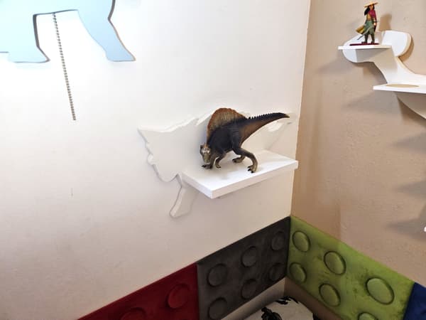 Dinosaurus-Ankylosaurus Prestige Shelf
