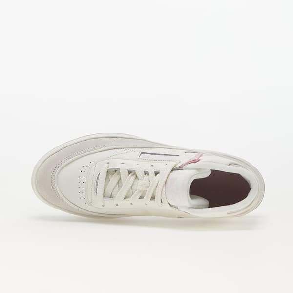 Reebok Club C Damesko Hvide Læder 40.5 WLB Baggrund