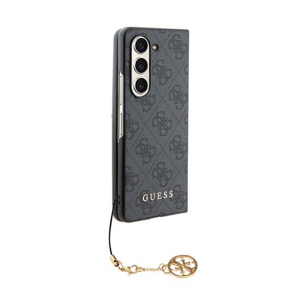 Guess 4G Charms Collection - Etui til Samsung Galaxy Z Fold 5 (grå)