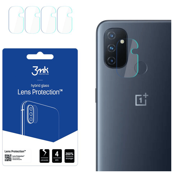 OnePlus Nord N100 - 3mk Linsskydd