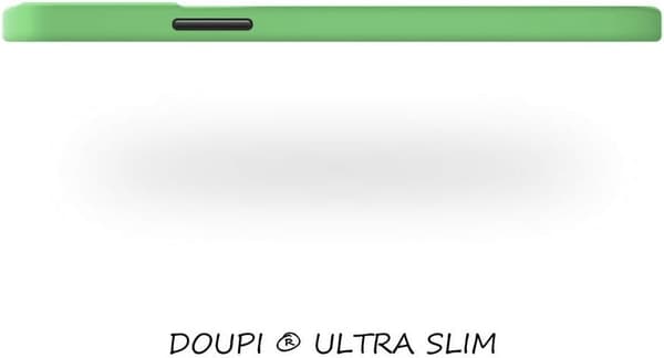 Doupi UltraSlim-cover til iPhone 12 Mini 5,4" Matgrøn Tra