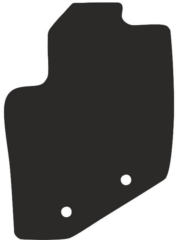 polyamid førermåtte til Volvo S60 I liftback 2000-2009 rubberiseret førermåtte