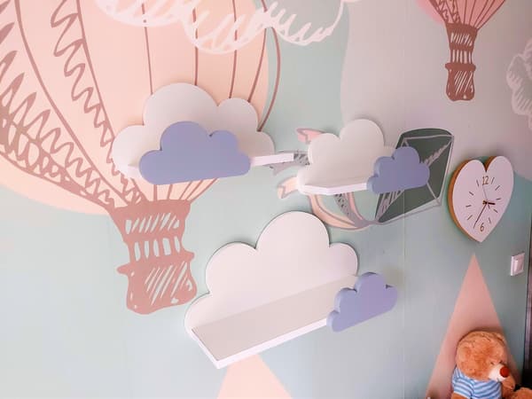 Cloud Shelves Sæt med 3 MOLI- Premium