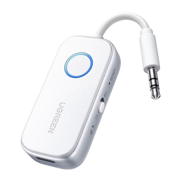 Bluetooth 5.4-sändare UGREEN CM872 (vit)
