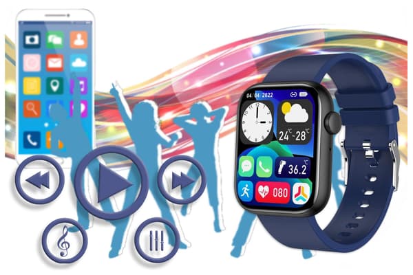 SMARTKLOCKA UNISEX GRAVITY GT3-5 - BLUETOOTH-SAMTAL, ANPASSADE KLOCKUTTAG (sg022e)