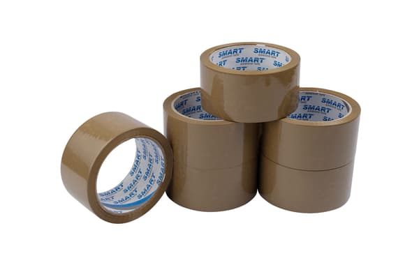 Pakketape | SMART | OPLØSNINGSMIDDEL | 48x66 | brun