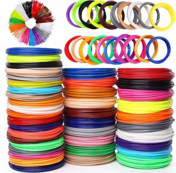 PLA Filament Refills til 3D Pen MIX Farver Stort Sæt Filamenter 100m