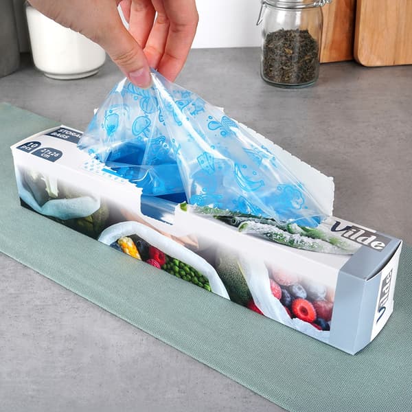 Ziplock-påsar för mat 27x26 cm 10 st