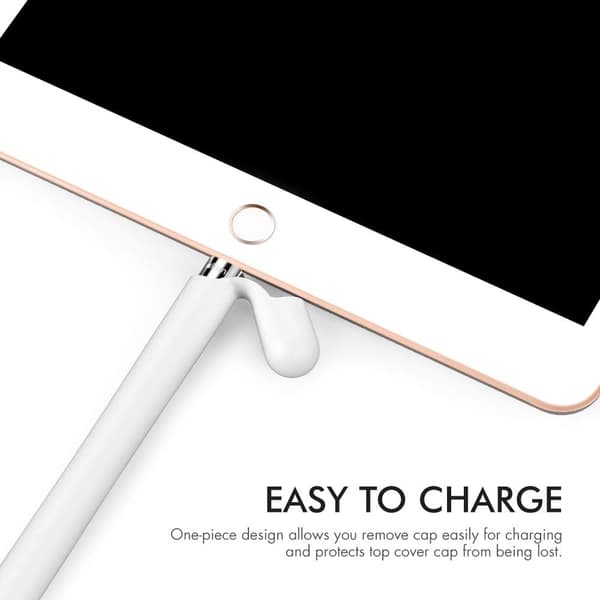 BESKYTTELSESETUI TIL APPLE PENCIL 1 TIL STYLUS HVID