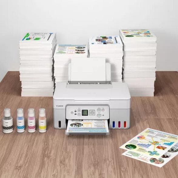 CANON Pixma G3470 MegaTank Hvid Alt-i-en-printer