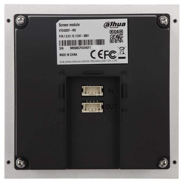 VTO4202F-MS DISPLAYMODUL FÖR DAHUA VTO4202F-P-MODUL