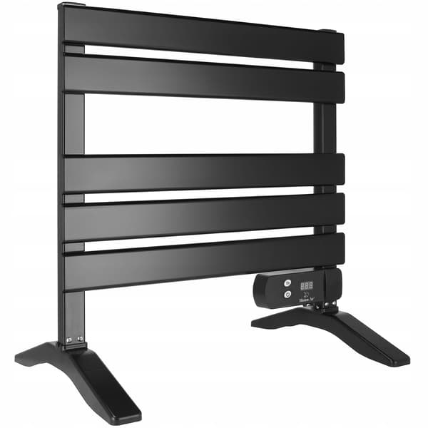 Ben till LYON svart badrumsradiator, set om 2.