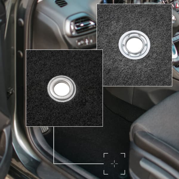 Veluurimatot BASIC mustat Dodge RAM 1500 Quad Cab (2019-2024)