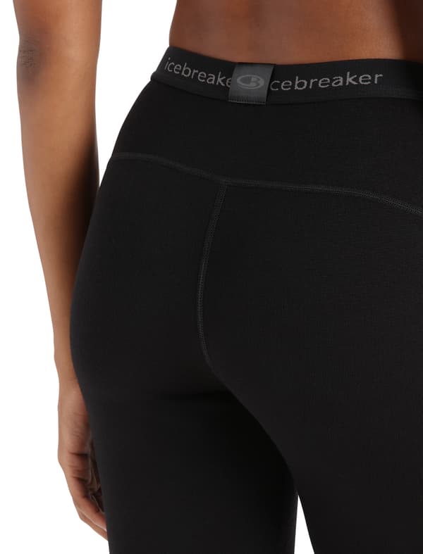 Icebreaker 260 TECH dame termoleggings sort IB104392001 størrelse M