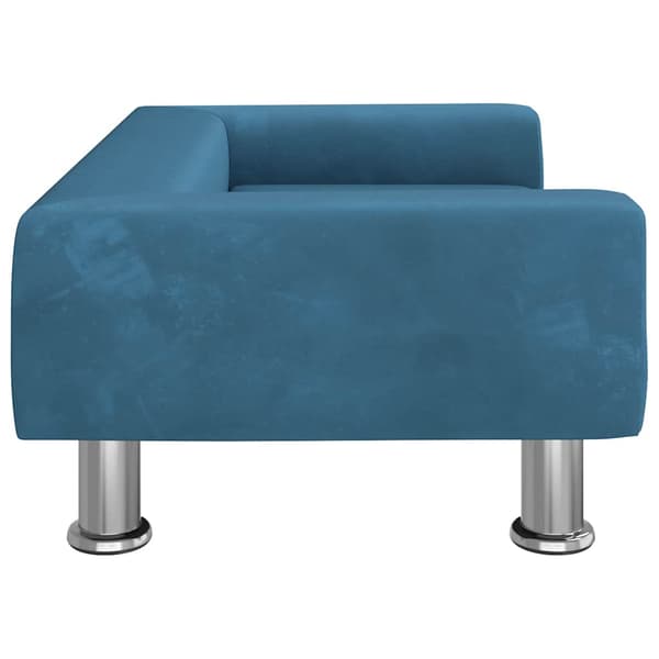 vidaXL Koiranpeti, Sininen, 70x45x26,5 cm, Sametti