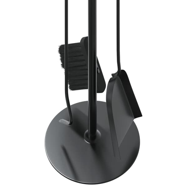 vidaXL 4-delat tillbehörsset för eldstäder 22x59 cm stål