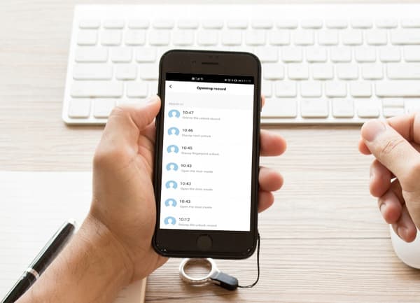 Video intercom Lås Kode og Kort Adgang Portåbning RFID TUYA WIFI