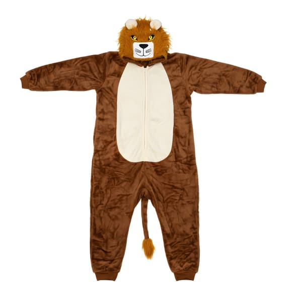 Kigurumi-pyjamas för barn lejon 95-105 cm