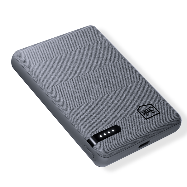 Tilbehør - 3mk Pocket Powerbank 5.000mAh 12W USB 1C-Grå
