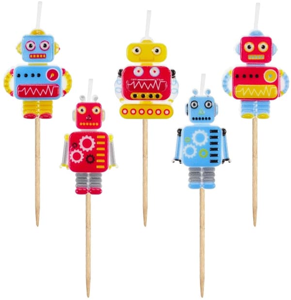 Robotplukkerlys 5 stk.