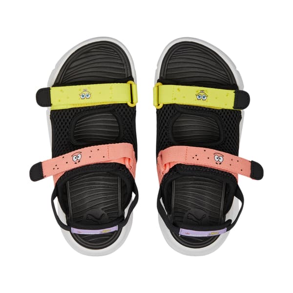 Puma Evolve SpongeBob Jr børnesandaler sorte 39118801 r 39