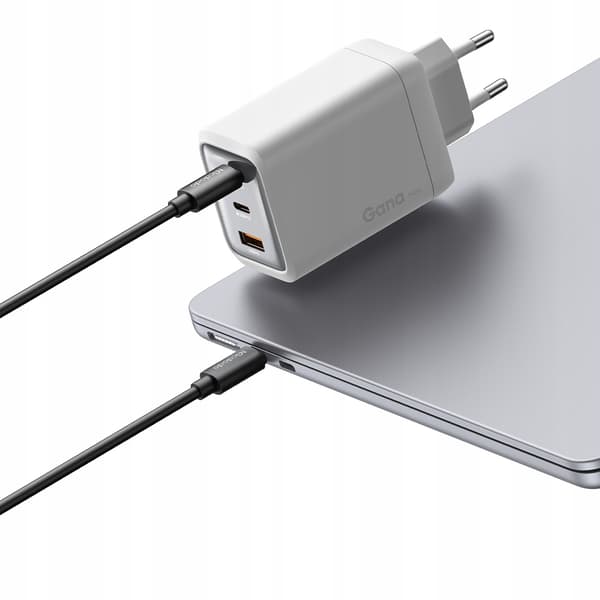MCDODO VÄGGLADDARE STRÖMFÖRSÖRJNING CUBE 3X USB-C PD USB 100W VIT