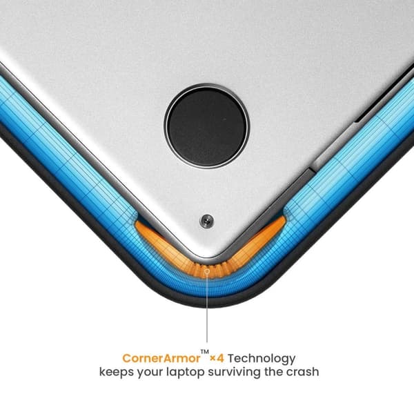 Tech-Protect Defender Laptoptaske 15-16 - Grøn