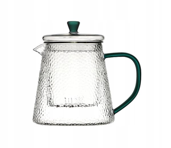 GLASKANDE 1L TEINKANDE med filter 2 glas Green Ear