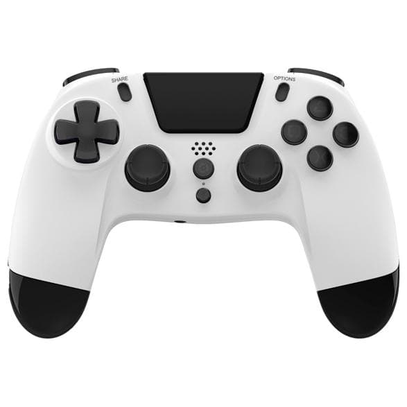 Gioteck VX4+ langaton ohjain – valkoinen, PS4:lle ja PC:lle