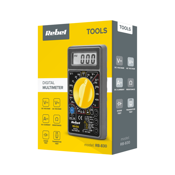 Universel meter Rebel Tools RB-830
