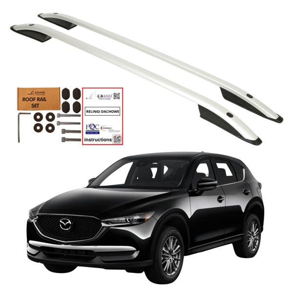 Tagrælinger MAZDA CX-5 SUV fra 2017 - Aluminium Solid Holdbar