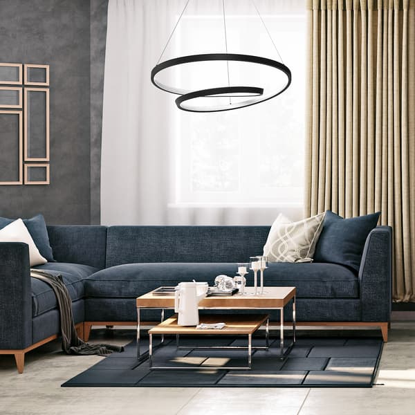 HÆNGELAMPE LUCERO LED SORT MILAGRO ML7948