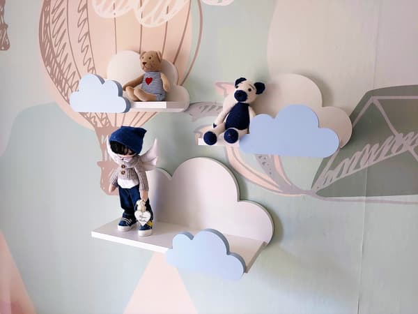 Cloud Shelves Sæt med 3 MOLI- Premium