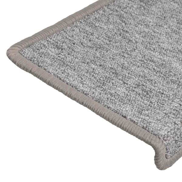 vidaXL trappemåtter 30 stk. 65x21x4 cm lysegrå