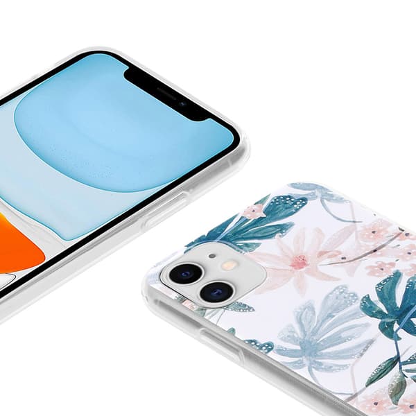 Crong Blomstercover - iPhone 11 Cover (mønster 01)