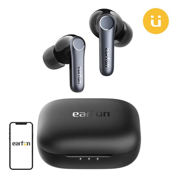 EarFun Air Pro 4 TWS Hovedtelefoner, ANC (Sort)