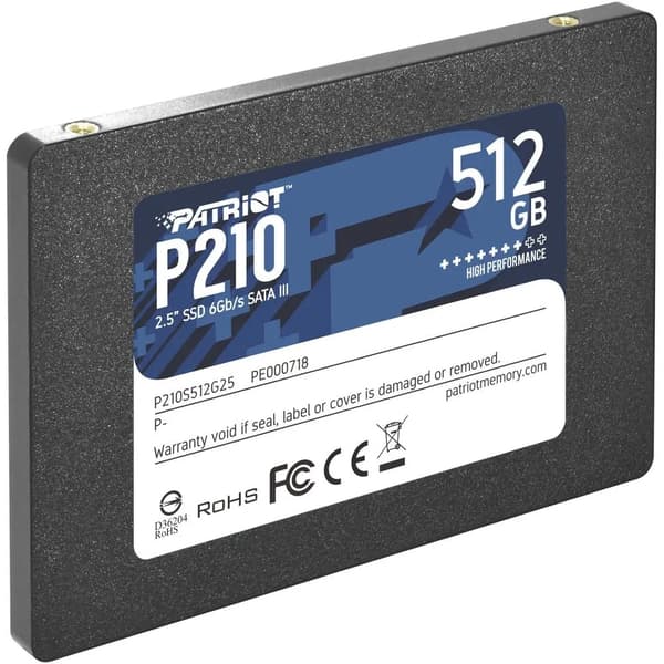 Patriot P210 512 GB SATA3 2.5 SSD