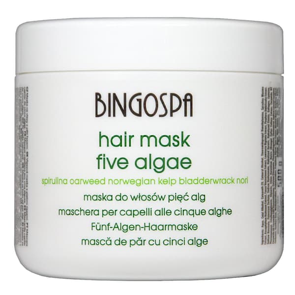 BINGOSPA hårmaske mod fem alger